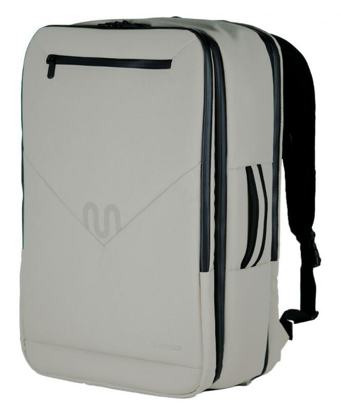 onemate - Onemate Travel Backpack Ultimate Reiserucksack aus Planenmaterial erweiterbar 40l 55x37x16 grau Grau von onemate