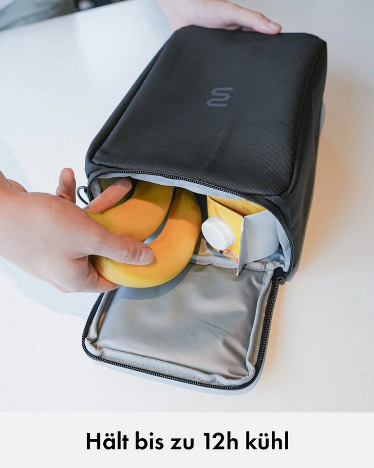 onemate Rucksack Flex Module / schwarz (1-tlg), Modul mit Thermo-Beschichtung und aus wasserabweisendem Material von onemate