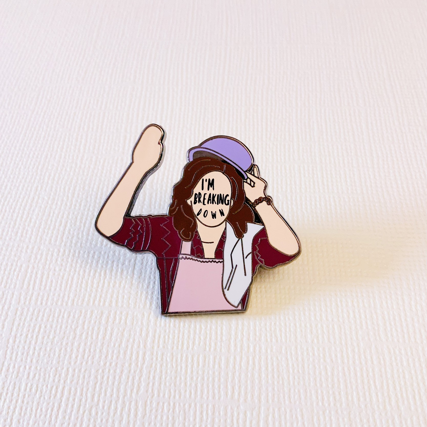 Fsettos Trina - I'm Breaking Down Banana Hard Enamel Pin von oneshopglory