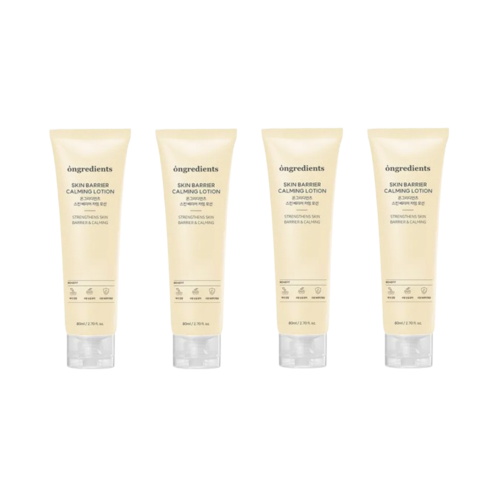 ongredients - Skin Barrier Calming Lotion - 80ml (4ea) Set von ongredients