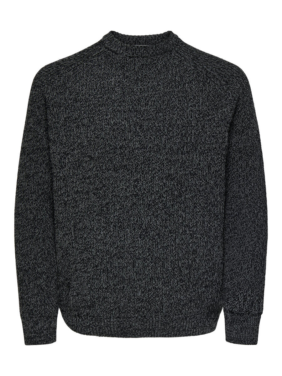 only & sons - Pullover - Onsjoin schwarz - Gr. - M von only & sons