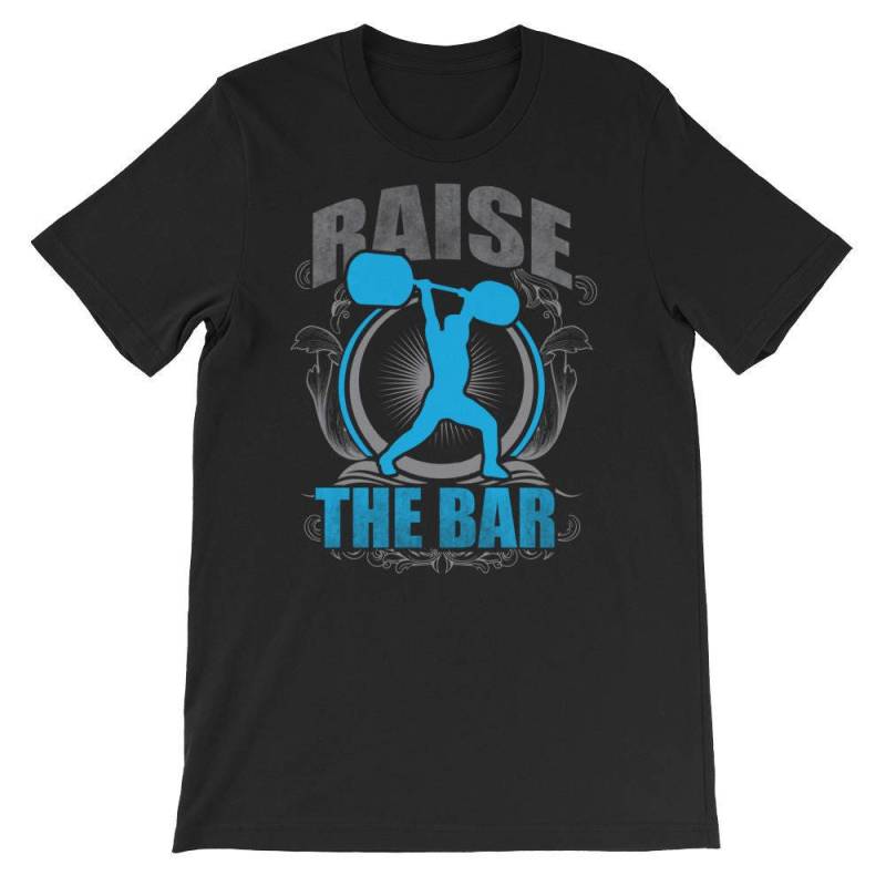 Die Bar, Stossen, Cartoon - Geschenk Für Bodybuilding, Gewichtheben, Kraftdreikampf, Crossfit, Wod, Fitness, Workout Fitness-Studio T-Shirt Zu von oolongtee