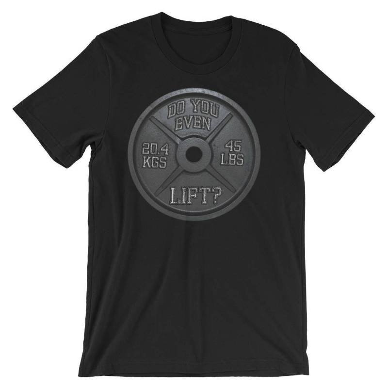 Heben Sie Auch? Langhantel Teller - Geschenk Für Bodybuilding, Gewichtheben, Kraftdreikampf, Crossfit, Wod, Fitness, Workout Unisex Gym T-Shirt Heben Sie Auch? Langhantel Teller - Geschenk Für Bodybuilding, Gewichtheben, Kraftdreikampf, Crossfit, Wod, Fitness, Workout Unisex Gym T-Shirt von oolongtee