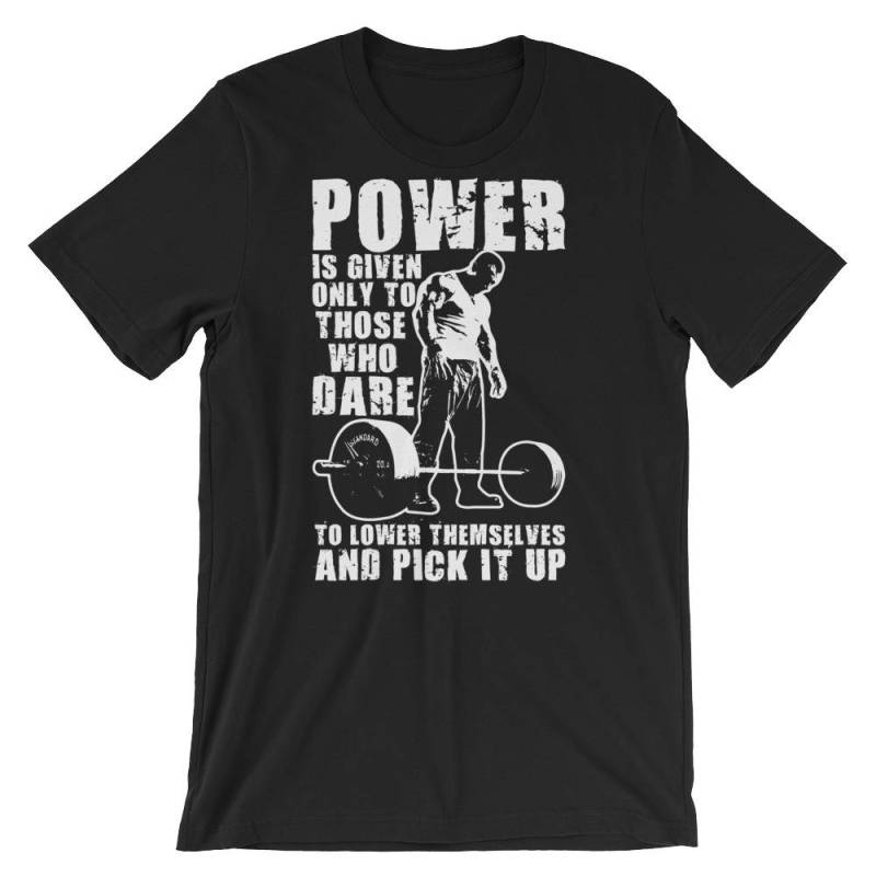 Kraft - Motivierend Geschenk Für Bodybuilding, Gewichtheben, Kraftdreikampf, Crossfit, Wod, Fitness, Workout Unisex Gym T-Shirt Kraft - Motivierend Geschenk Für Bodybuilding, Gewichtheben, Kraftdreikampf, Crossfit, Wod, Fitness, Workout Unisex Gym T-Shirt von oolongtee