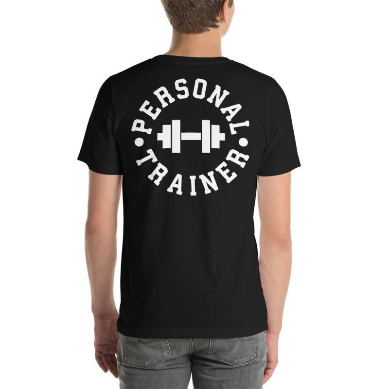 Persönliche Trainer Logo - Geschenk Für Bodybuilding, Gewichtheben, Kraftdreikampf, Crossfit, Wod, Fitness, Workout Unisex Gym T-Shirt Persönliche Trainer Logo - Geschenk Für Bodybuilding, Gewichtheben, Kraftdreikampf, Crossfit, Wod, Fitness, Workout Unisex Gym T-Shirt von oolongtee