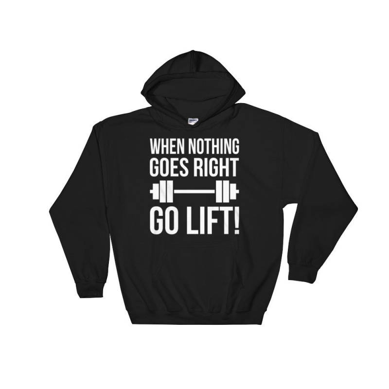 Wenn Nichts Geht, Gehen Sie Lift - Geschenk Für Bodybuilding, Gewichtheben, Kraftdreikampf, Crossfit, Wod, Fitness, Workout Sweatshirt Mit Kapuze Wenn Nichts Geht, Gehen Sie Lift - Geschenk Für Bodybuilding, Gewichtheben, Kraftdreikampf, Crossfit, Wod, Fitness, Workout Sweatshirt Mit Kapuze von oolongtee