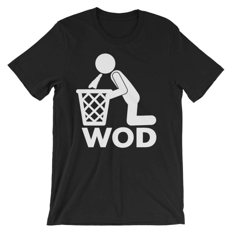 Wod, Puke, Erbrochen, Lustig, Cartoon - Geschenk Für Bodybuilding, Gewichtheben, Powerlifting, Crossfit, Fitness, Workout Unisex Gym T-Shirt Wod, Puke, Erbrochen, Lustig, Cartoon - Geschenk Für Bodybuilding, Gewichtheben, Powerlifting, Crossfit, Fitness, Workout Unisex Gym T-Shirt von oolongtee