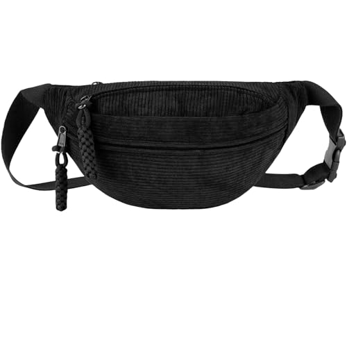 Bauchtasche Damen Klein, Bauchtasche Schwarz Damen Bauchtaschen Gürteltasche Modische Kleine Cord Verstellbarem Umhängetasche Praktische Sport Hüfttaschen Für Outdoor Bauchtasche Damen Klein, Bauchtasche Schwarz Damen Bauchtaschen Gürteltasche Modische Kleine Cord Verstellbarem Umhängetasche Praktische Sport Hüfttaschen Für Outdoor von oooaooo