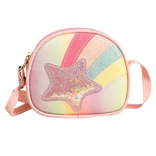 oooaooo Handtasche Mädchen, Kinder Handtasche Verstellbare Schultergurt Brustbeutel Kinder, Kinderhandtaschen Geschenke 3 Jahre Geschenke Für Mädchen 2 Bis10 Jahre von oooaooo