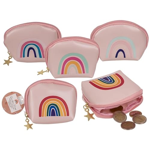 Geldbörse, Regenbogen, ca. 12 x 8 x 4 cm, von ootb