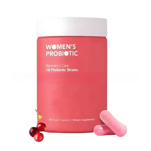 Probiotikum für Frauen, 60 Milliarden CFUs, 18 Stämme, Hilfe bei der Gesundheit von Frauen, die Förderung des Immun- und Verdauung und des Darms, fördern gesunder Geruch und Flora von opjsqe