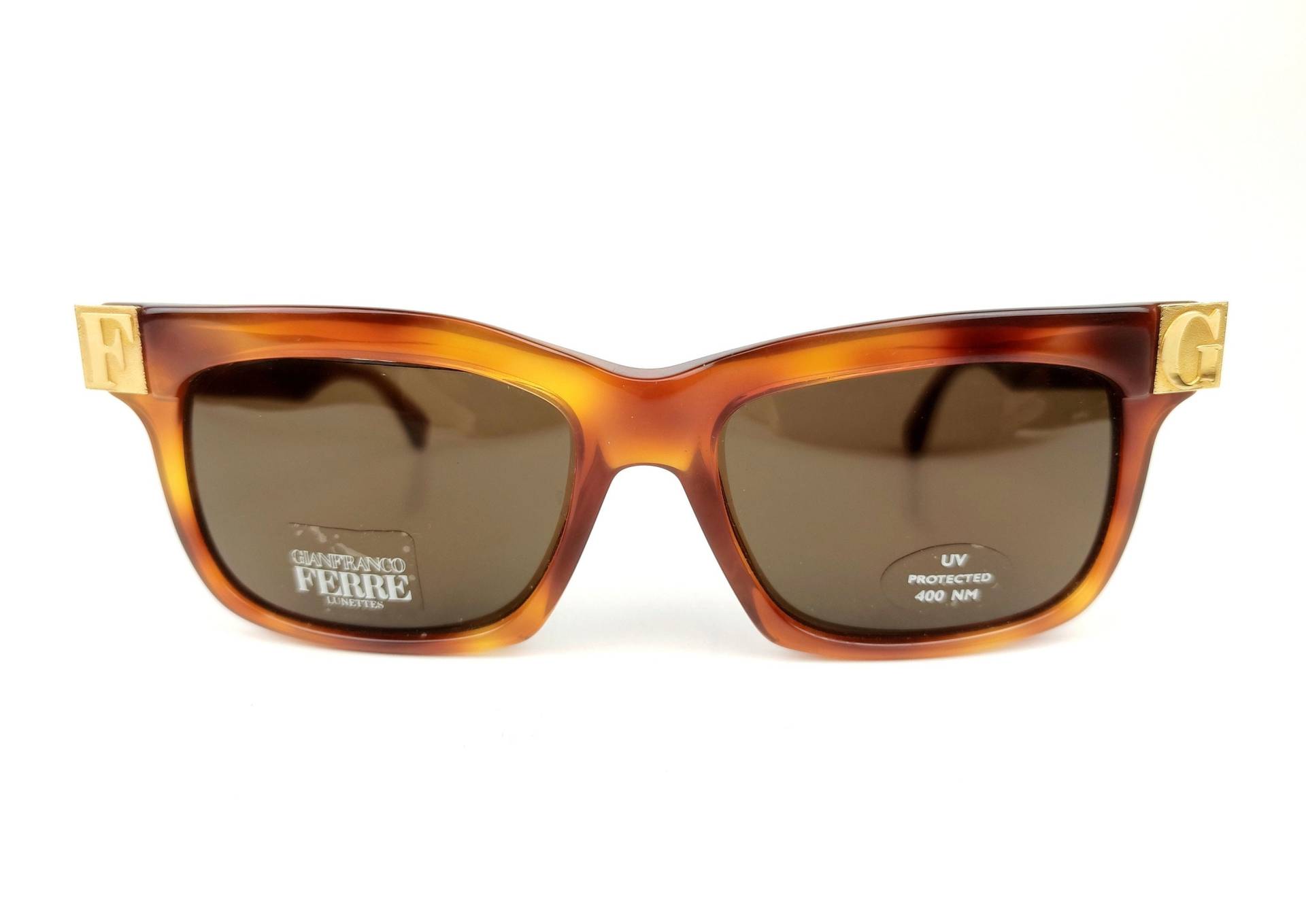 Gianfranco Ferre 48/S 056 80Er Vintage Original Schildkröte Unisex Sonnenbrille von optobasevintage
