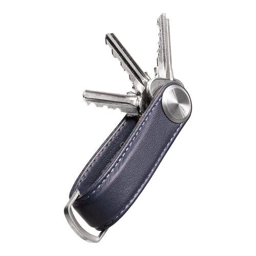 Orbitkey Key Organizer Pro – Leder, Saphir, Einheitsgröße Orbitkey Key Organizer Pro – Leder, Saphir, Einheitsgröße von orbitkey