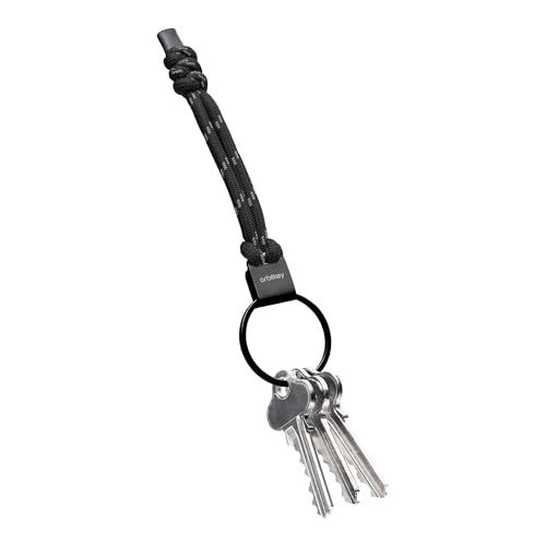 Orbitkey Urban Loop-Schlüsselanhänger, Schwarz, Einheitsgröße von orbitkey