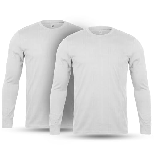 Thread Linens 2er-Pack Thermounterwäsche für Herren, langärmelig, Weste, Oberteil, Basisschicht, Thermounterwäsche für Herren, TS-XXL Thread Linens 2er-Pack Thermounterwäsche für Herren, langärmelig, Weste, Oberteil, Basisschicht, Thermounterwäsche für Herren, TS-XXL von orbiz
