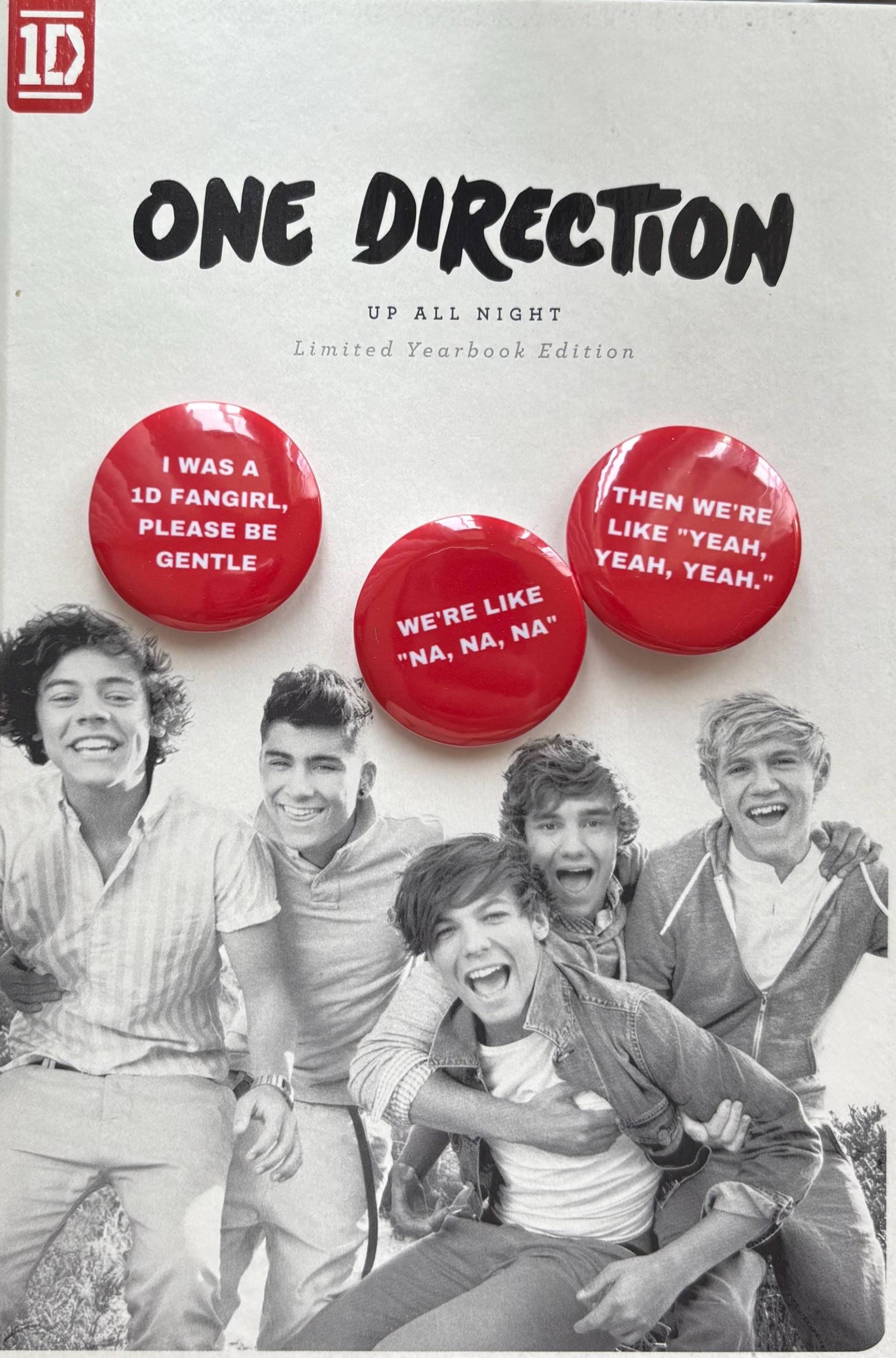 Na One Direction Pin 3Er Pack Na One Direction Pin 3Er Pack von orbsroses