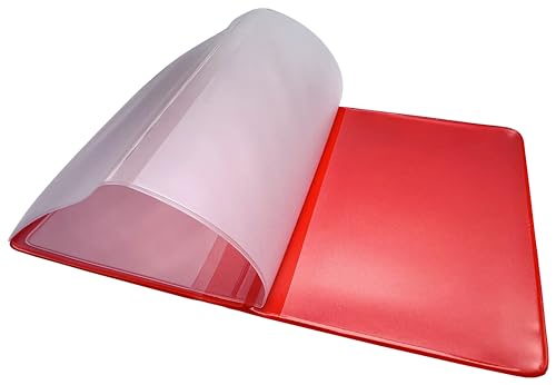 orgaexpert KFZ Schein Schutzhülle 5 Fächer Made in Germany Etui Mappe viele Farben Ausweisetui Kartenhülle Fahrzeugschein Hülle (Rot) von orgaexpert