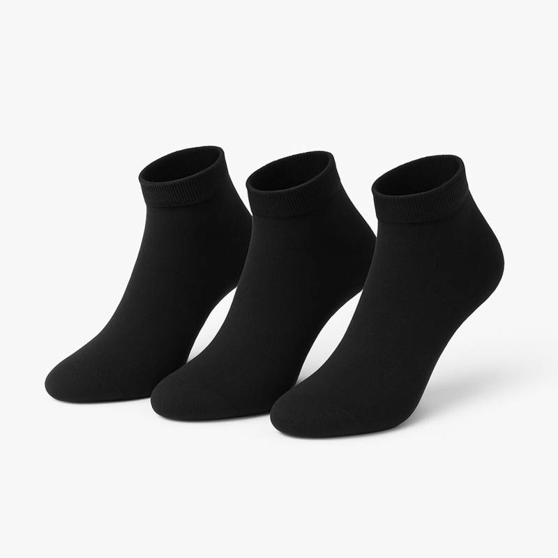 Sneaker Socken Aus Bambuscellulose Gew. Viskosefaser | 3 Paar von organicshop24
