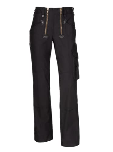 orgnatur - "Ingo - Zunfthose Bio-Canvas KBA, schwarz - Bio Baumwolle - Größe 27 von orgnatur