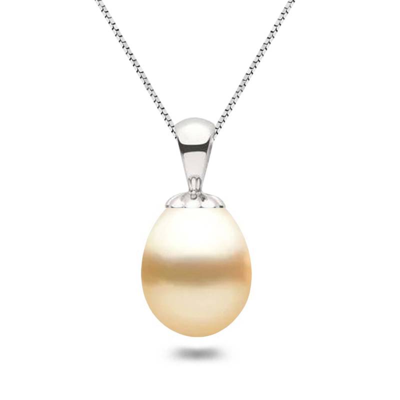 Süßwasserperle Anhänger 16 Oder 18 Zoll Sterling Silber Kette Riesige Champagner Träne Perle Halskette Frauen Tropfenform Schmuck Süßwasserperle Anhänger 16 Oder 18 Zoll Sterling Silber Kette Riesige Champagner Träne Perle Halskette Frauen Tropfenform Schmuck von orienjewel