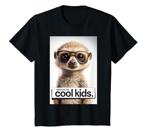 Kinder cool kids. | Cooles Erdmännchen Kinder T-Shirt Junge Mädchen T-Shirt Kinder cool kids. | Cooles Erdmännchen Kinder T-Shirt Junge Mädchen T-Shirt von original COOLKIDS Shirts