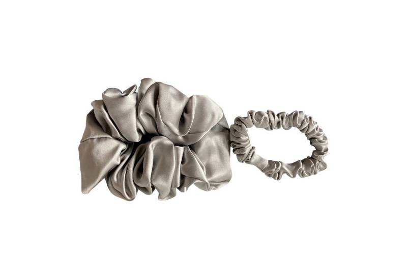 orignee Haargummi Seiden-Scrunchies 2er-Set – 100 % Maulbeerseide, kein Knick, 2-tlg., Kein Knick in den Haaren. Weniger Haarbruch und Reizschäden. von orignee