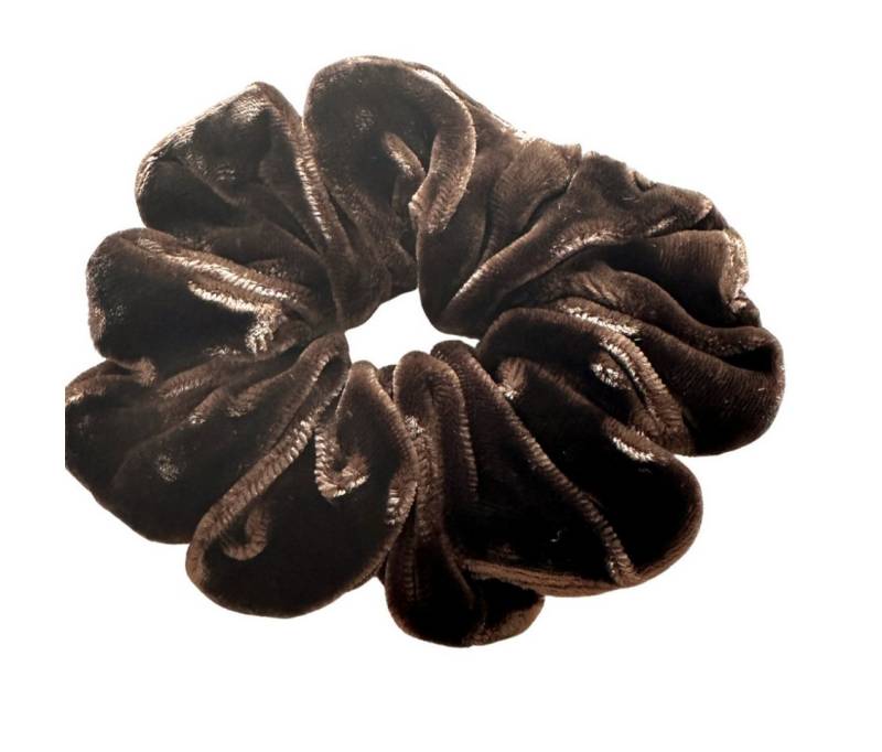 orignee Haargummi Seidensamt Scrunchie L aus Maulbeerseide – weich & haarschonend, 1-tlg., Kein Knick in den Haaren. Weniger Haarbruch und Reizschäden. von orignee