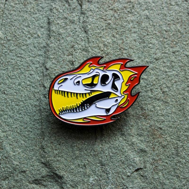 Dinosaurier Emaille Pin | Gorgosaurus Schädel Tyrannosaurus Paläontologie Anstecknadel Dinosaurier Emaille Pin | Gorgosaurus Schädel Tyrannosaurus Paläontologie Anstecknadel von orogenic