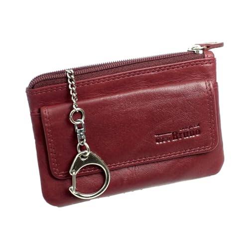 Schlüsseltasche Leder rot Schlüsseletui Leder Schlüsselmäppchen rot + Karabiner und 2 Schlüsselringe + Münzfach Schlüsseltasche Leder rot Schlüsseletui Leder Schlüsselmäppchen rot + Karabiner und 2 Schlüsselringe + Münzfach von orso Bruno original