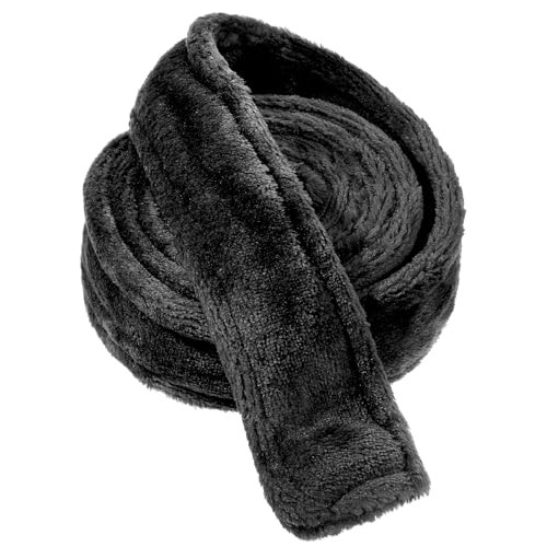 oruola Bademantel Gürtel Ersatz,180cm Bademantel Band Schwarz,Bathrobe Women Frottee Band,Hotel Bademantelgürtel Frottee,Weich Hautfreundlich Bademantelgürtel (Schwarz) von oruola