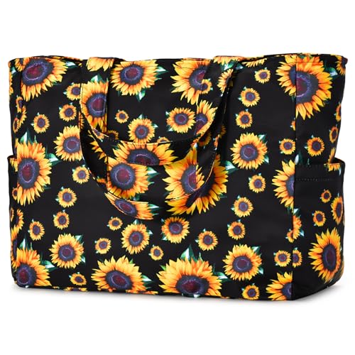 oscaurt Strandtasche Groß Tote Bag Damen Badetasche XXL Familie Handtasche Umhängetasche Faltbare Reisetasche Sporttasche Wasserdicht Saunatasche Geschenke für Frauen von oscaurt