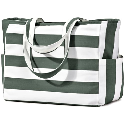 oscaurt Strandtasche XXL Sporttasche Damen Tote Bag Badetasche Shopper Tasche Damen Handtasche Faltbare Einkaufstasche Beach Bag Geschenke für Frauen von oscaurt