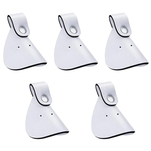 osiuujkw 5 teile/satz Outdoor Brille Nasen Abdeckung Kühlen Und Bequemen Nasenschutz Schützt Sonnenlicht Und UV Schäden Nicht Leicht, Weiß von osiuujkw