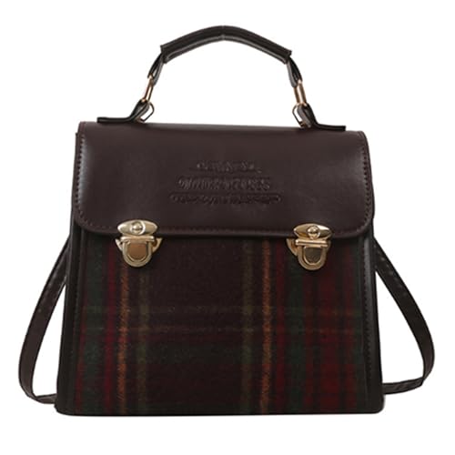 osiuujkw Mini City Damen wasserdichter Rucksack, multifunktionale Rucksackhandtasche, kleine Exquisite und große Verschiedene Tasche, Rot von osiuujkw