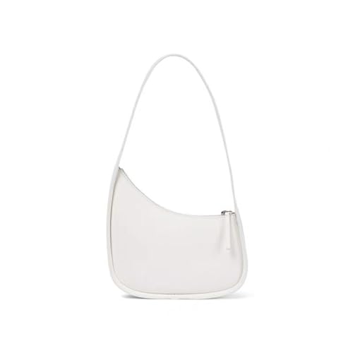 osiuujkw Row Damenhandtasche mit reißfestem Leder und fusselfreien Trägern für eine langlebige Handtasche. Top Minitasche, Weiß von osiuujkw