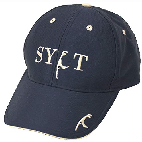 osters muschel-sammler-shop Baseball Cap in blau mit gesticktem SYLT-Logo - hochwertig verarbeitet- Sylt-Geschenk-Artikel von osters muschel-sammler-shop