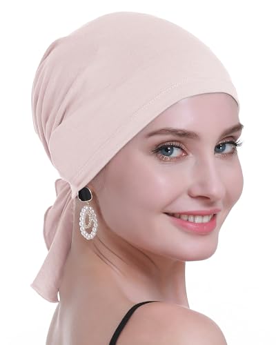 osvyo Bambus Chemo Kopftuch für Frauen mit Haarausfall - Krebspatienten kopfbedeckung Turban in Versiegelter Verpackung von osvyo