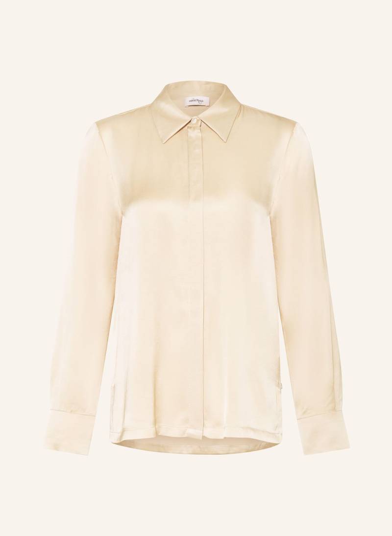 Ottod'ame Hemdbluse Aus Satin weiss von ottod'ame