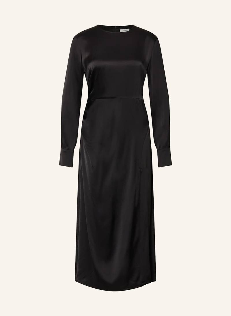 Ottod'ame Satinkleid schwarz von ottod'ame