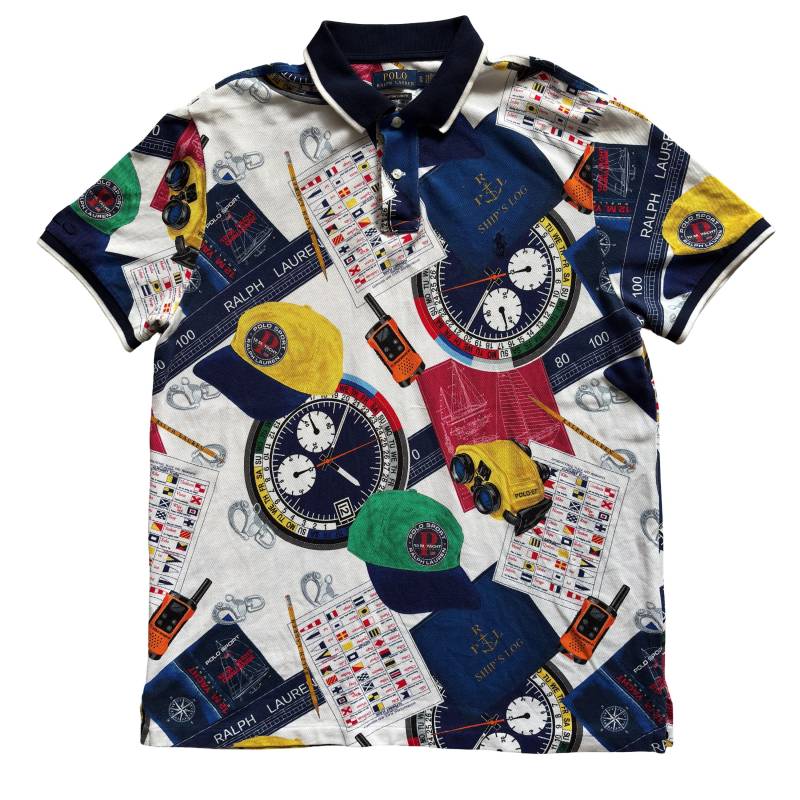 Polo Ralph Lauren Segeln Rlyc Nautical Flaggen Crest Limited Edition Shirt Xl von ourostore