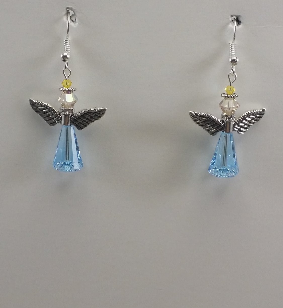 Engel Ohrringe, Swarovski Kristalle, Weihnachts Angles, Schutzengel von ours2urs