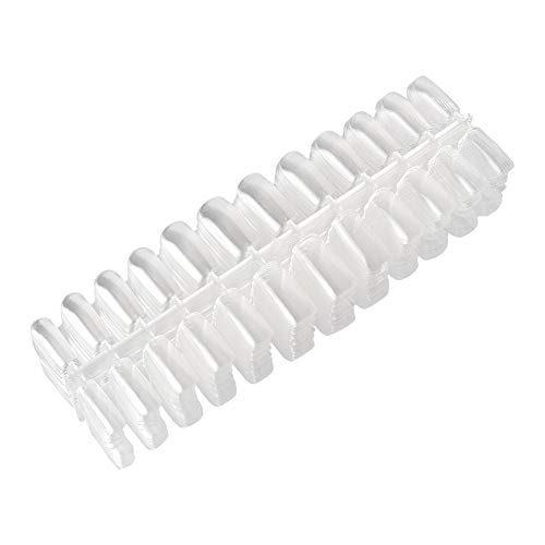 504pcs Professional Abs Wearable Nagel Tipp Falsch gefälschte Nagel Patch DIY Manicure Tool für zu Hause und professioneller Verwendung (Transparent) von outdoorm