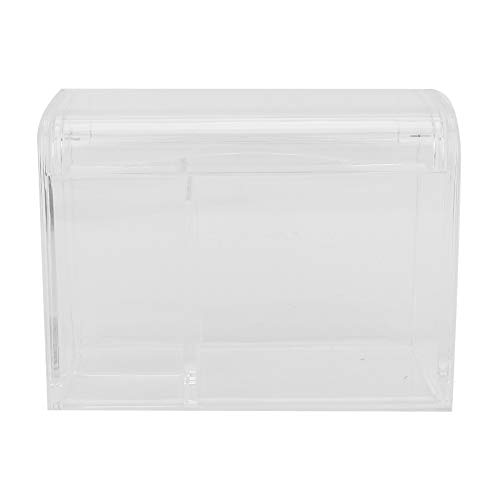Baumwoll -Tupferlagerbox Transparent Make -up Pulver Puff Organizer Behälter von outdoorm