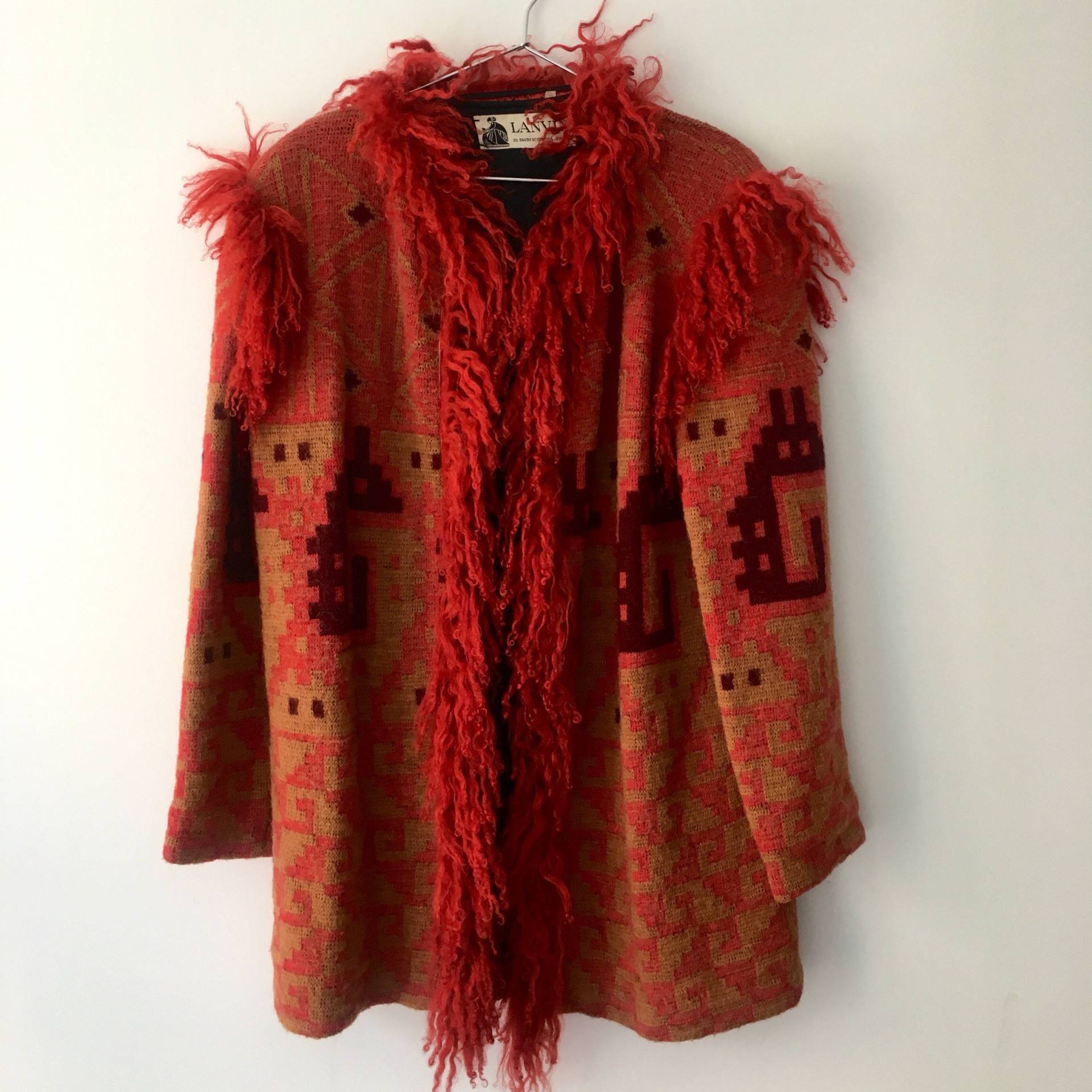 Lanvin Vintage Mantel Mit Fell Aus Den 1960Er Bis 70Er Jahren Lanvin Vintage Mantel Mit Fell Aus Den 1960Er Bis 70Er Jahren von outsiderXcollective