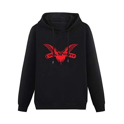 ovsn Kangaroo Pocket Hoodie Cock Sparrer Logo En Heavy Metal Long Sleeve Sweatshirts3XL von ovsn