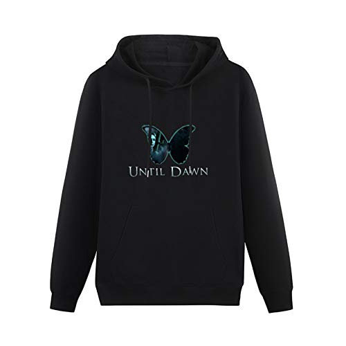 ovsn Kangaroo Pocket Hoodie Until Dawn Horror Game Butterfly Effect Design Long Sleeve SweatshirtsXL von ovsn