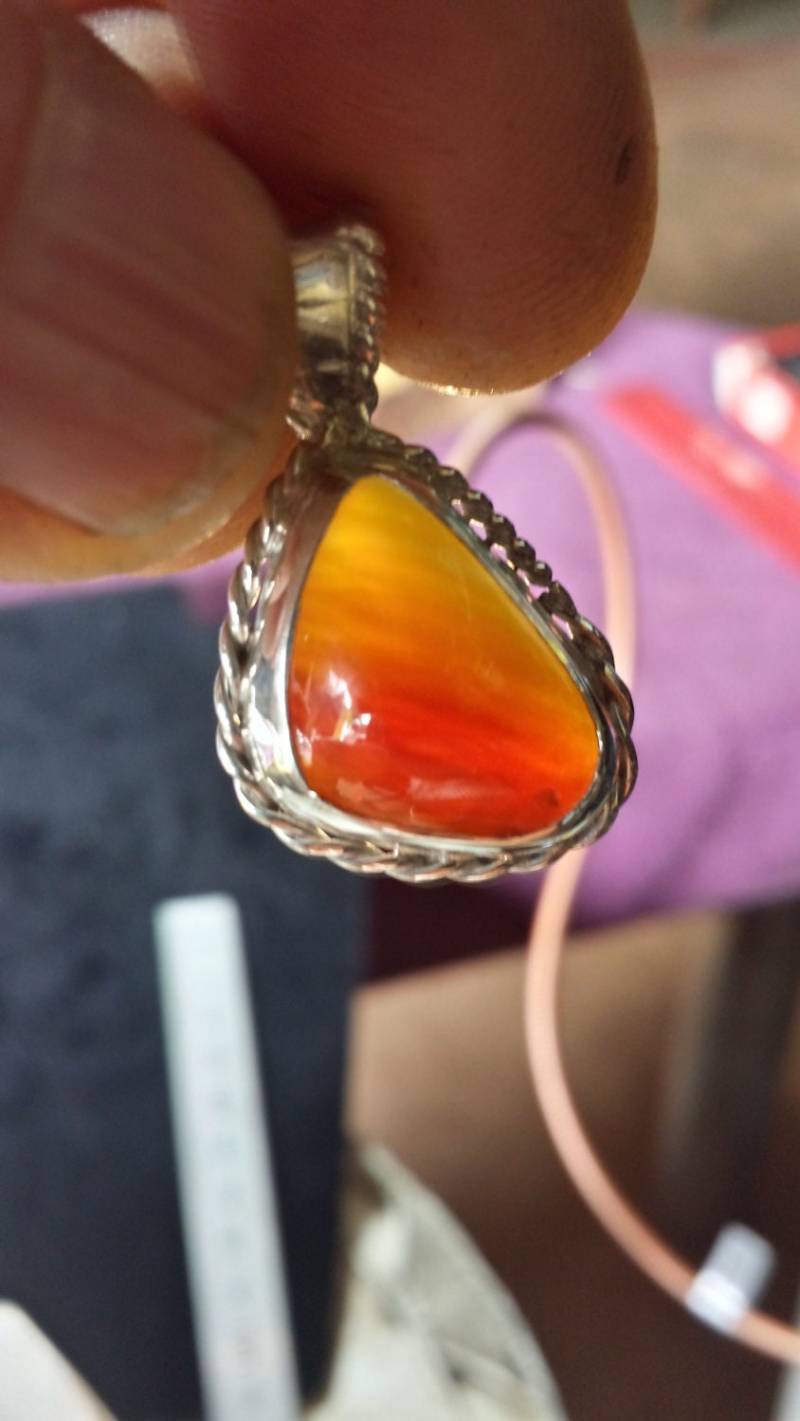 Achat-Creek Achat Anhänger 18x14x7mm Achat-Creek Achat Anhänger 18x14x7mm von ownanopal