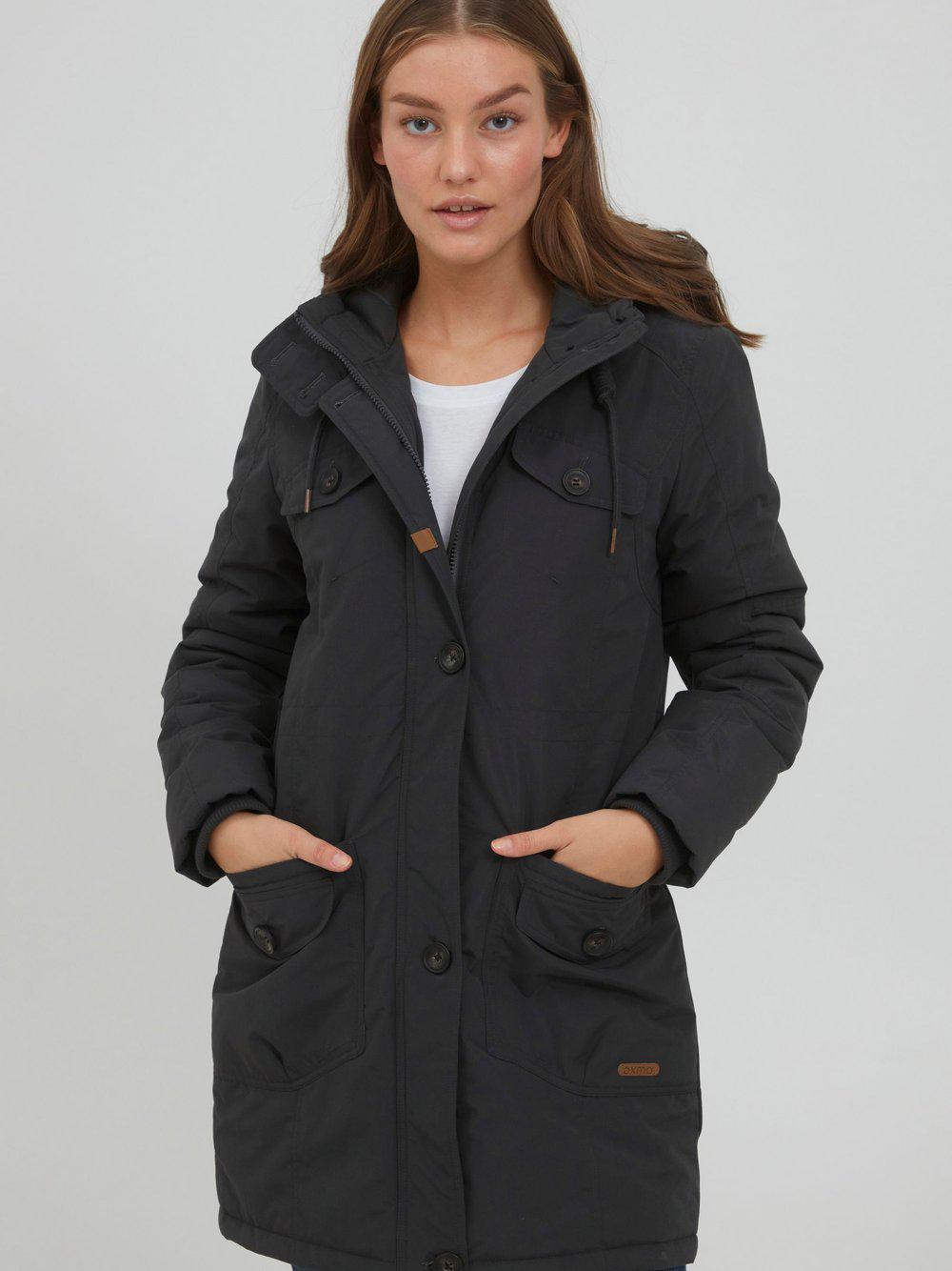 OXMO Parka Damen, grau von oxmo