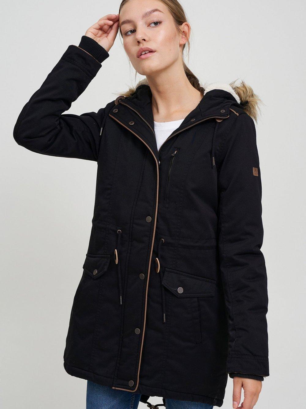 OXMO Parka Damen, schwarz von oxmo