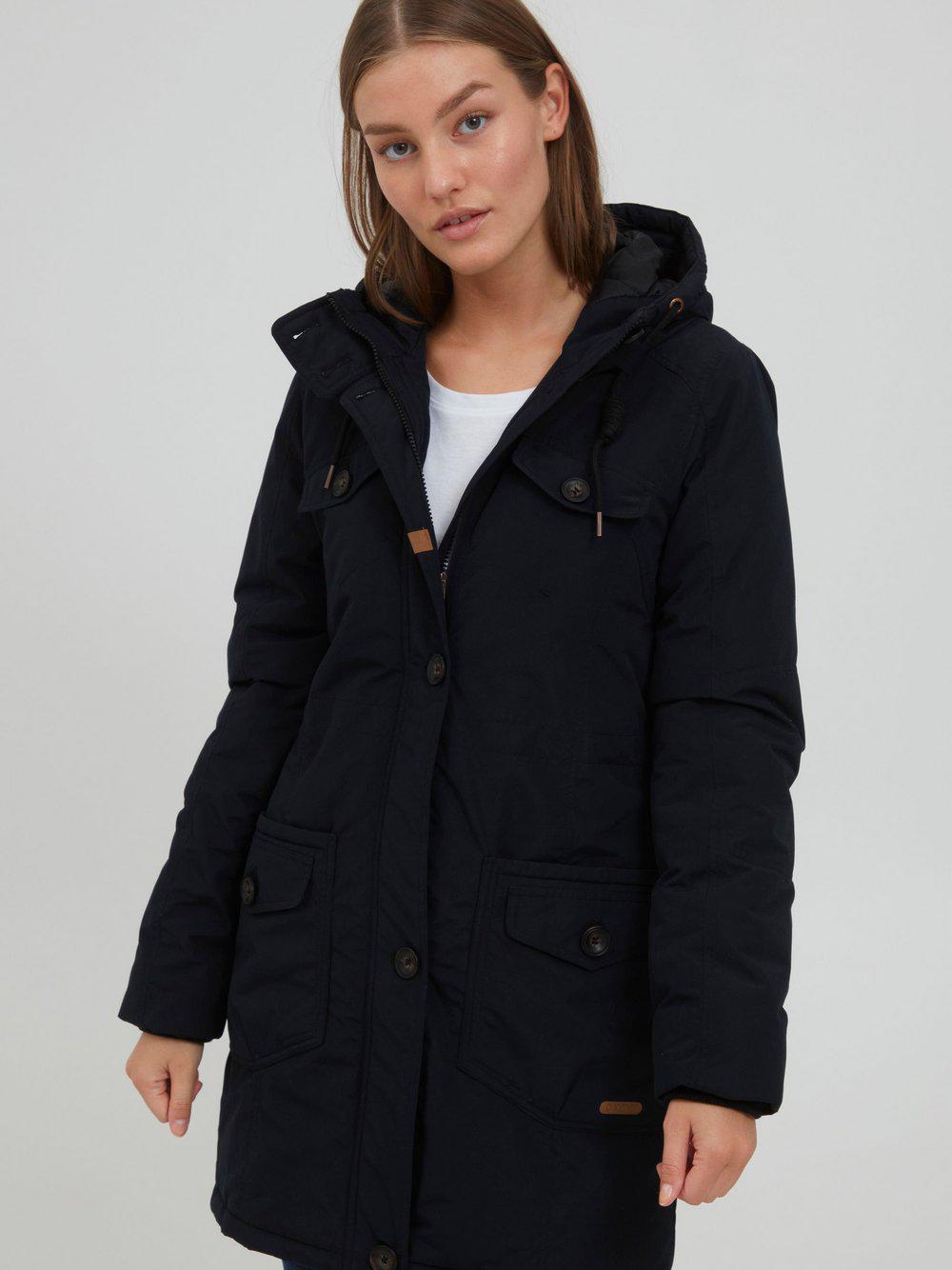 OXMO Parka Damen, schwarz von oxmo